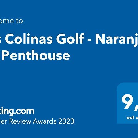 Las Colinas Golf - Naranjo 60 Penthouse Dehesa de Campoamor  外观 照片