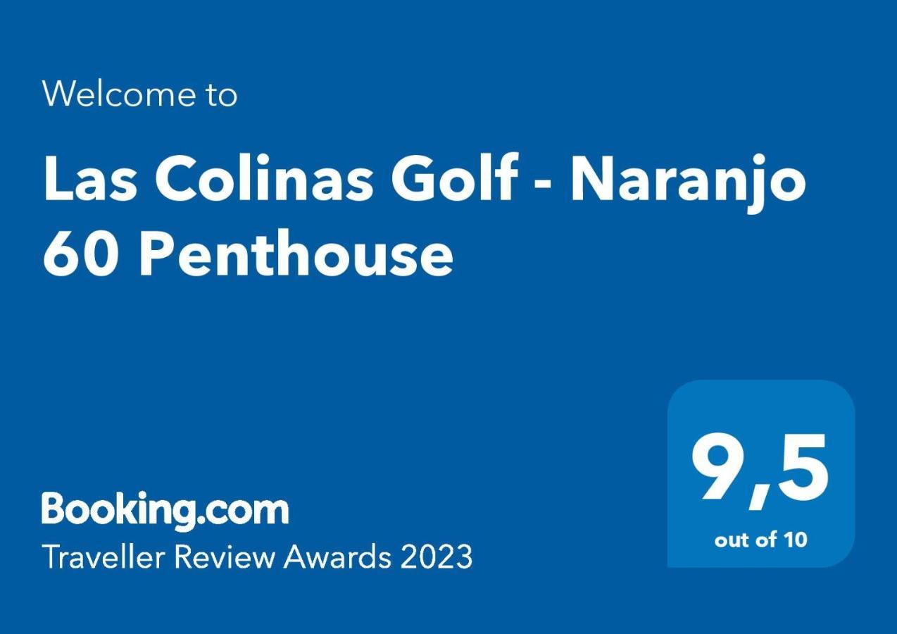 Las Colinas Golf - Naranjo 60 Penthouse Dehesa de Campoamor  外观 照片