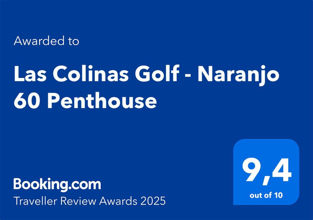 Las Colinas Golf - Naranjo 60 Penthouse Dehesa de Campoamor  外观 照片